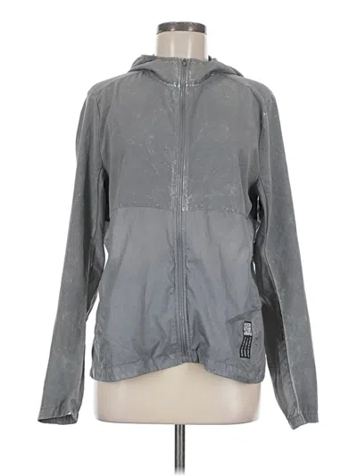 Pre-owned Adidas Originals Track Jacket In Gray