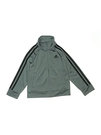 Pre-owned Adidas Originals Kids' Track Jacket In Green