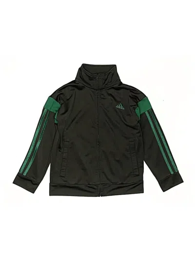Pre-owned Adidas Originals Kids' Track Jacket In Green