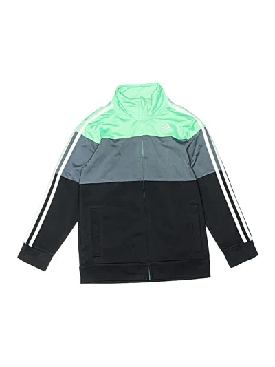 Pre-owned Adidas Originals Kids' Track Jacket In Green