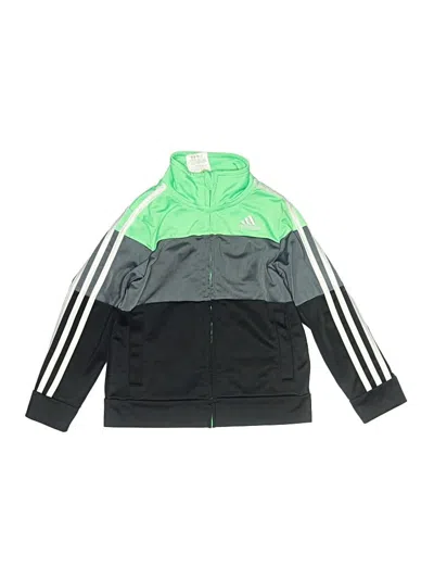 Pre-owned Adidas Originals Kids' Track Jacket In Green