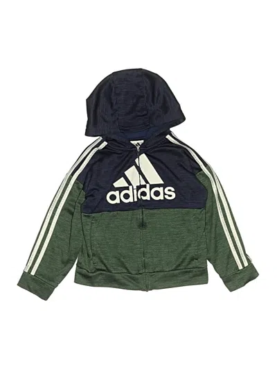 Pre-owned Adidas Originals Kids' Track Jacket In Green