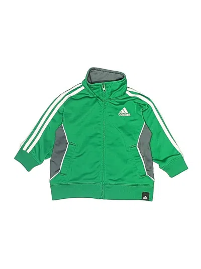 Pre-owned Adidas Originals Babies' Track Jacket In Green