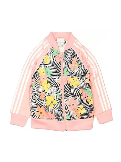 Pre-owned Adidas Originals Kids' Track Jacket In Pink
