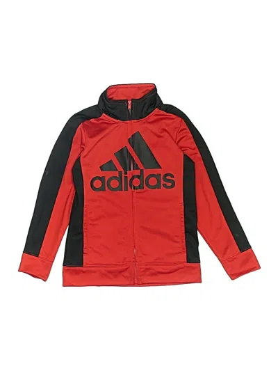 Pre-owned Adidas Originals Kids' Track Jacket In Red