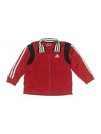 Pre-owned Adidas Originals Kids' Track Jacket In Red