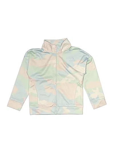 Pre-owned Adidas Originals Kids' Track Jacket In Teal