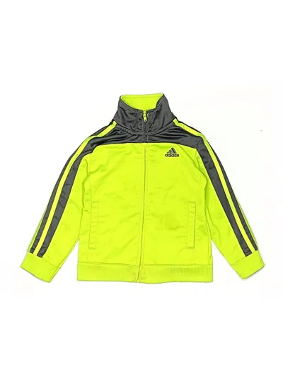 Pre-owned Adidas Originals Kids' Track Jacket In Yellow