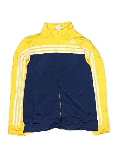 Pre-owned Adidas Originals Kids' Track Jacket In Yellow