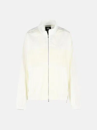 Adidas Originals 'track' 'off-white' Polyamide Jacket
