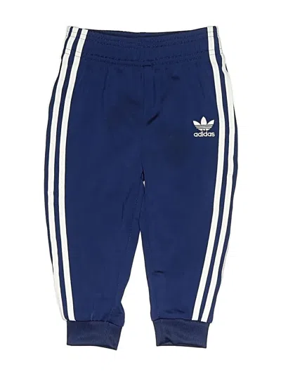 Pre-owned Adidas Originals Kids' Track Pants In Blue