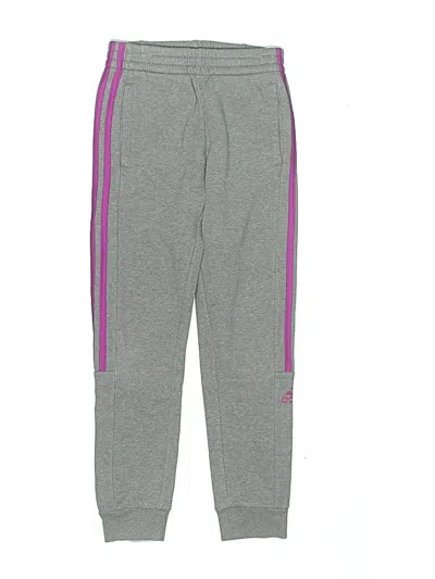 Pre-owned Adidas Originals Kids' Track Pants In Gray