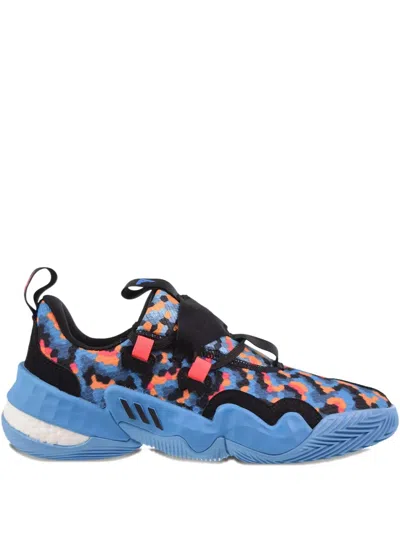 Adidas Originals Trae Young 1 Pixel Sneakers In Blue