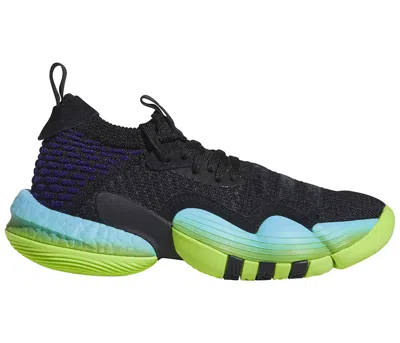 Pre-owned Adidas Originals Trae Young 2.0 Traetlien Sneakers In Core Black/team Solar Green