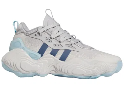 Pre-owned Adidas Originals Trae Young 3 Grey Grey Sneakers In Grey Two/preloved Ink/grey One In Multi
