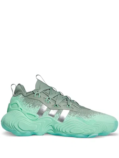 Adidas Originals Trae Young 3 "pulse Mint/silver Metallic/silver Green" Basketball Sneakers