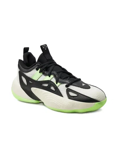Adidas Originals Kids' Trae Young Unlimited 2 "cloud White/green Spark/off White" Sneakers In Multi
