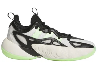 Pre-owned Adidas Originals Trae Young Unlimited 2 Sneakers In Cloud White/green Spark/off White