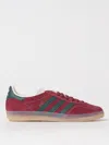 Adidas Originals Indoor Suede Sneaker Gazelle Translucent Rubber In Burgundy