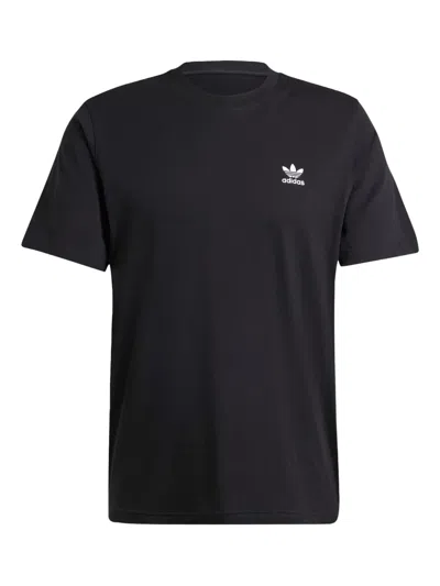 Adidas Originals Trefoil Essentials T-shirt In Black