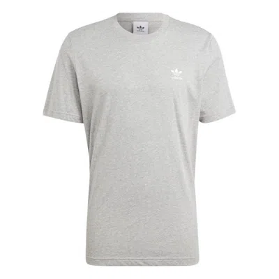 Adidas Originals Essentials 23 T-shirt In Grey/white