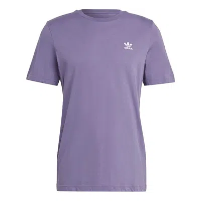 Adidas Originals Trefoil Essentials T-shirt 'purple'