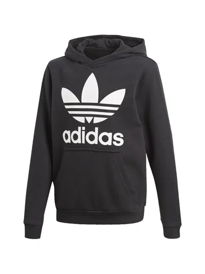 Adidas Originals Trefoil Hoodie In Black
