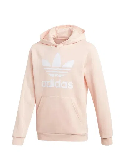 Adidas Originals Trefoil Hoodie In Pink