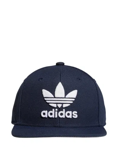 Adidas Originals Trefoil Snapback Cap In Blue