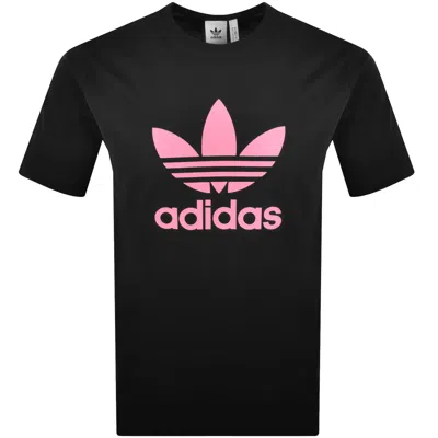 Adidas Originals Trefoil T Shirt Black