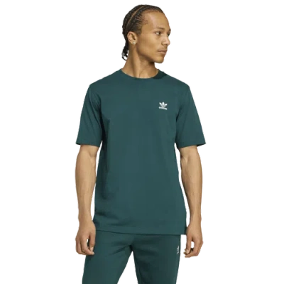 Adidas Originals Trefoil T-shirt In Green