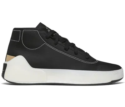 Pre-owned Adidas Originals Treino Mid Sella Mccartney (women's) Sneakers In Core Black/cloud White/off White