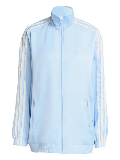 Adidas Originals Trimmed Track Jacket In Blue