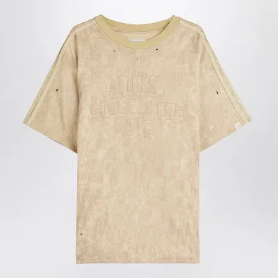 Adidas Originals Adidas Statement T-shirt Song For The Mute Adi006 In Neutral