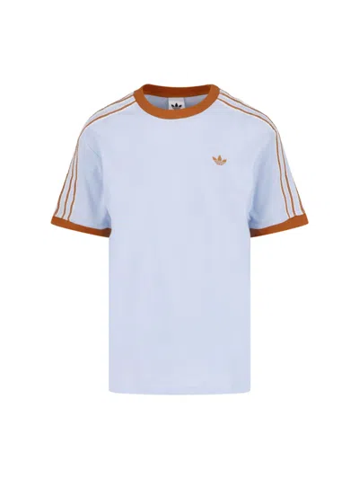 Adidas Originals T-shirt "summer Glow" In White