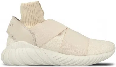 Pre-owned Adidas Originals Tubular Doom Overkill X Fruition (women's) Sneakers In Linen/footwear White/clear White