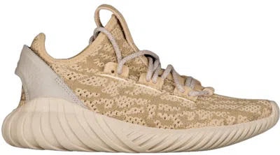 Pre-owned Adidas Originals Tubular Doom Sock Linen (youth) Sneakers In Linen Khaki/clay Brown/trace Cargo
