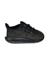 Adidas Originals Tubular Shadow "core Black/gold Glitter" Sneakers In Black