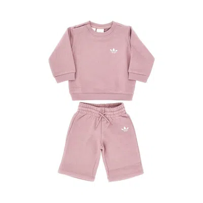 Adidas Originals Kids' Two-piece Sporty Set In Pink