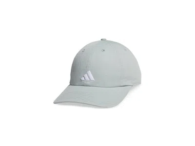 Adidas Originals Ultimate 3 Hat (big Kid) Traditional Hats Wonder Sage Green/white: One Size In Blue
