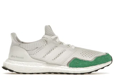 Pre-owned Adidas Originals Ultra Boost 1.0 Dna Sneakers In Cloud White/green