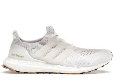 Pre-owned Adidas Originals Ultra Boost 1.0 Dna White Gum Camo Sole Sneakers In Cloud White/off White