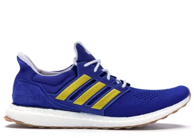 Pre-owned Adidas Originals Ultra Boost 1.0 Enginee Garments Sneakers In Bold Blue/red/glow