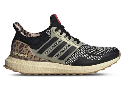 Pre-owned Adidas Originals Ultra Boost 1.0 Leopard (women's) Sneakers In Core Black/beige In Multi