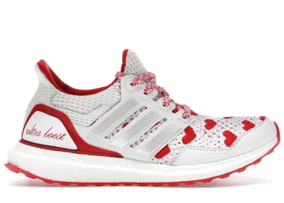 Pre-owned Adidas Originals Ultra Boost 1.0 Valentine's Day (women's) Sneakers In Cloud White/zero Metallic/better Scarelet Red In Multi