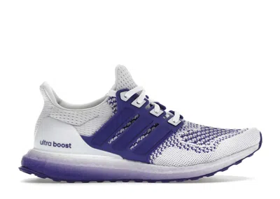 Pre-owned Adidas Originals Ultra Boost 1.0 (women's) Sneakers In Cloud White/energy Ink/collegiate Purple