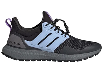 Pre-owned Adidas Originals Ultra Boost 1.0 (women's) Sneakers In Core Black/blue Dawn/carbon In Multi