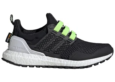Pre-owned Adidas Originals Ultra Boost 1.0 (women's) Sneakers In Core Black/lucid Lemon