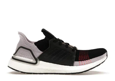 Pre-owned Adidas Originals Ultra Boost 19 (women's) Sneakers In Core Black/soft Vision/solar Red In Multi