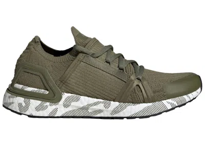 Pre-owned Adidas Originals Ultra Boost 20 By Stella Mccartney (women's) Sneakers In Trace Khaki/black/white